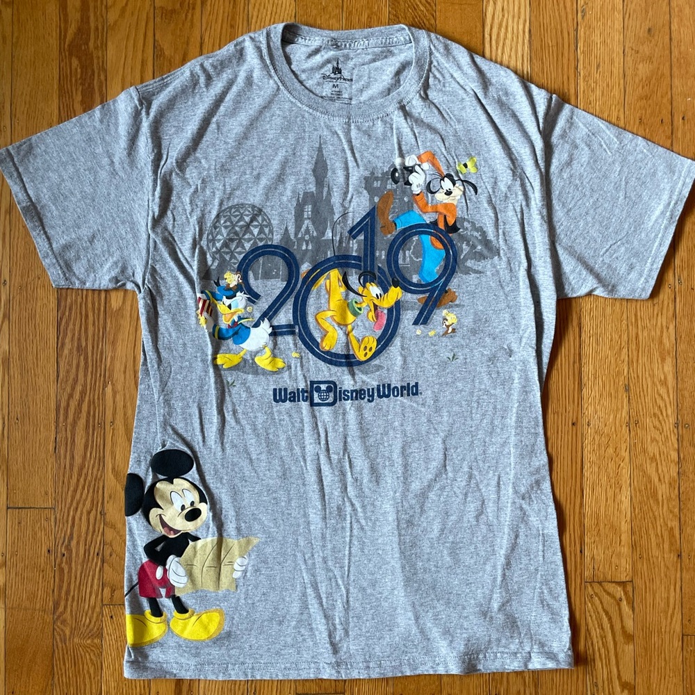 Disney Parks Walt Disney World 2019 T-Shirt Large